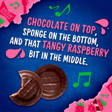 McVitie's Jaffa Cakes raspberry biscuits 110g, imported from the UK