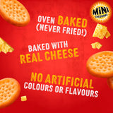 Jacob's baked cheese snacks Red Leicester multipack 12x23g - British product