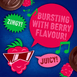 McVitie's Jaffa Cakes raspberry biscuits 110g, imported from the UK