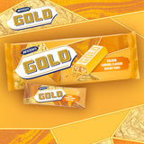 McVitie's Gold caramel biscuit bars multipack 7x18.3g, imported from the UK