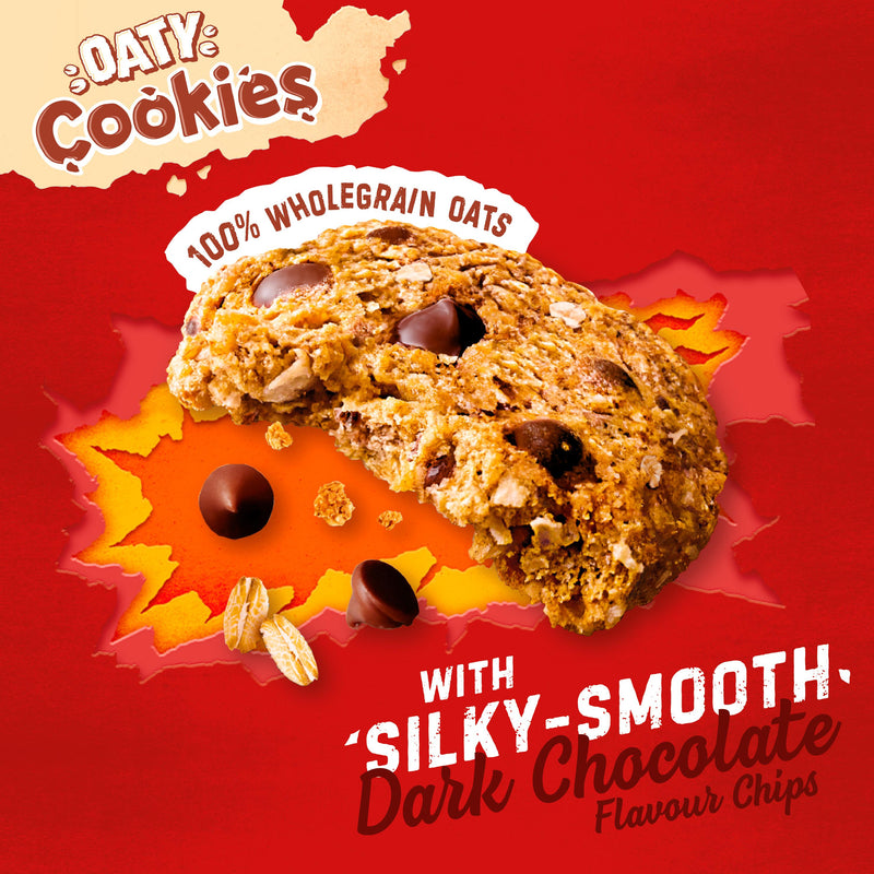 McVitie's Hobnobs dark chocolate oaty cookies 155g, UK version