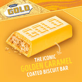 McVitie's Gold caramel biscuit bars multipack 7x18.3g, imported from the UK