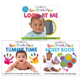 Priddy Books See Touch Feel baby board book set, imported from the UK