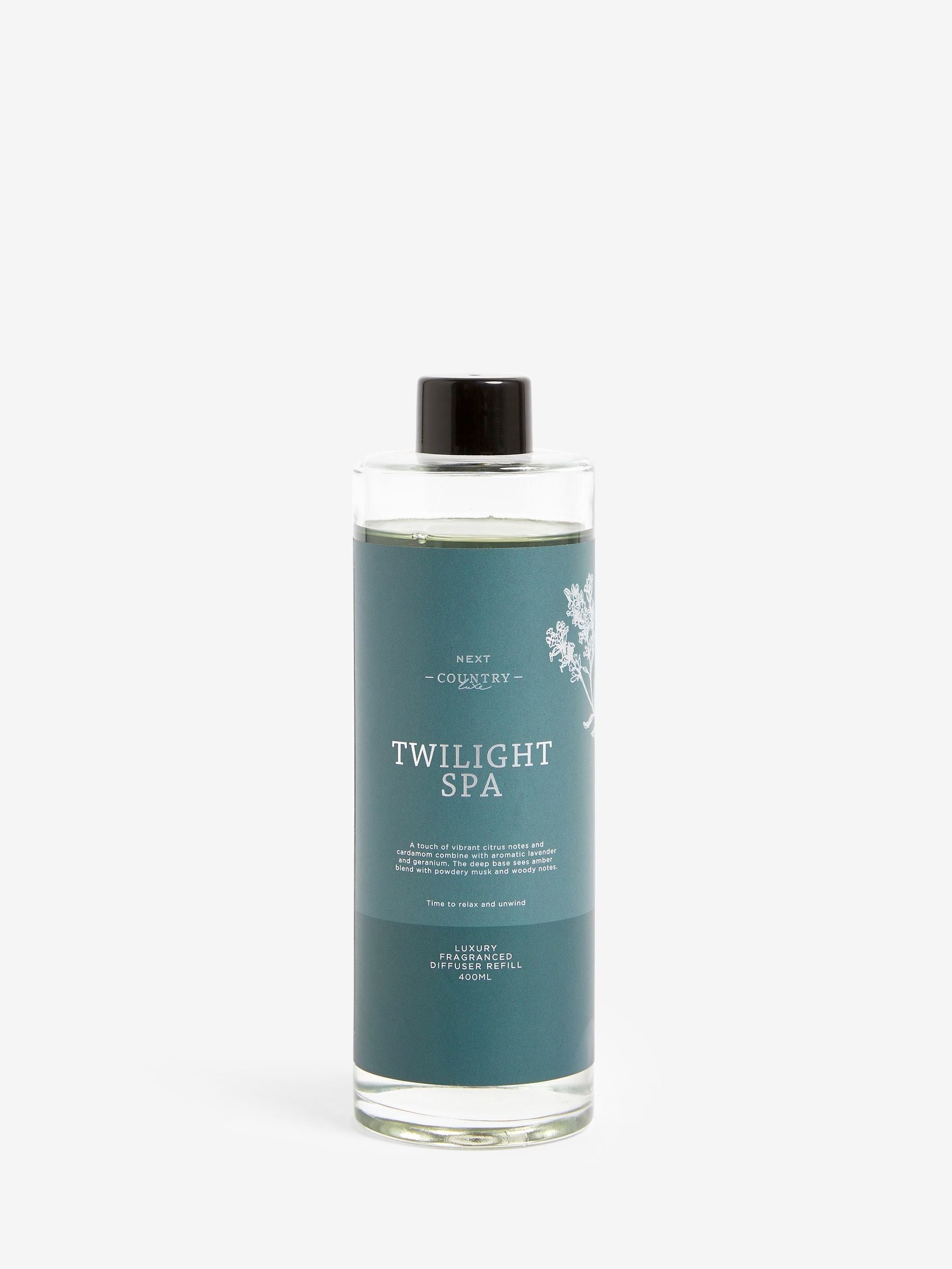 Country Luxe lavender and cardamom diffuser refill 400ml - British product
