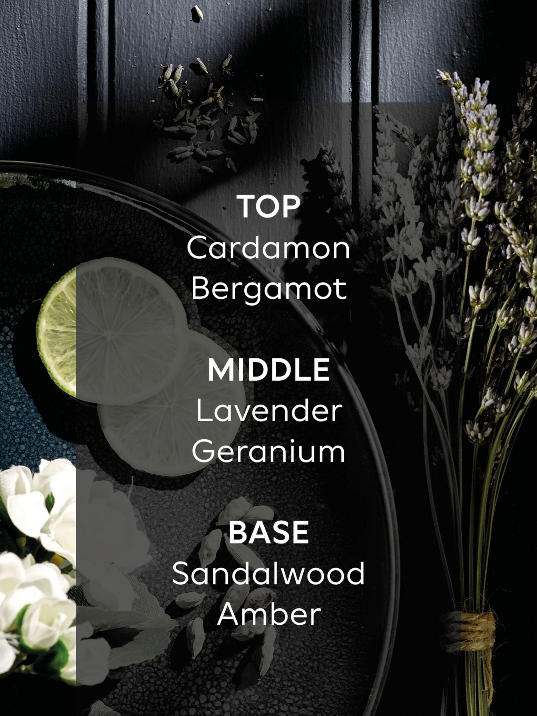 Country Luxe lavender and cardamom diffuser refill 400ml - British product