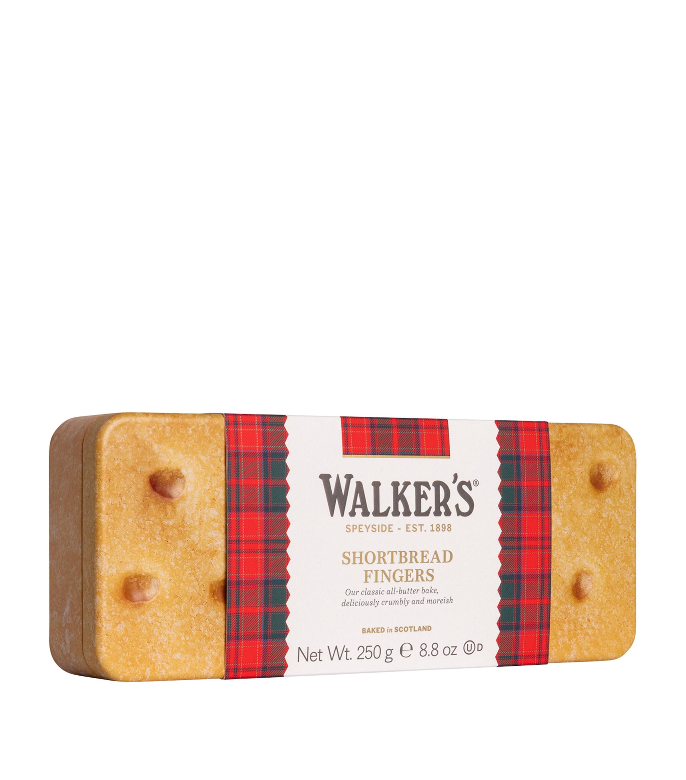 Walkers shortbread fingers tin 250g (British brand)