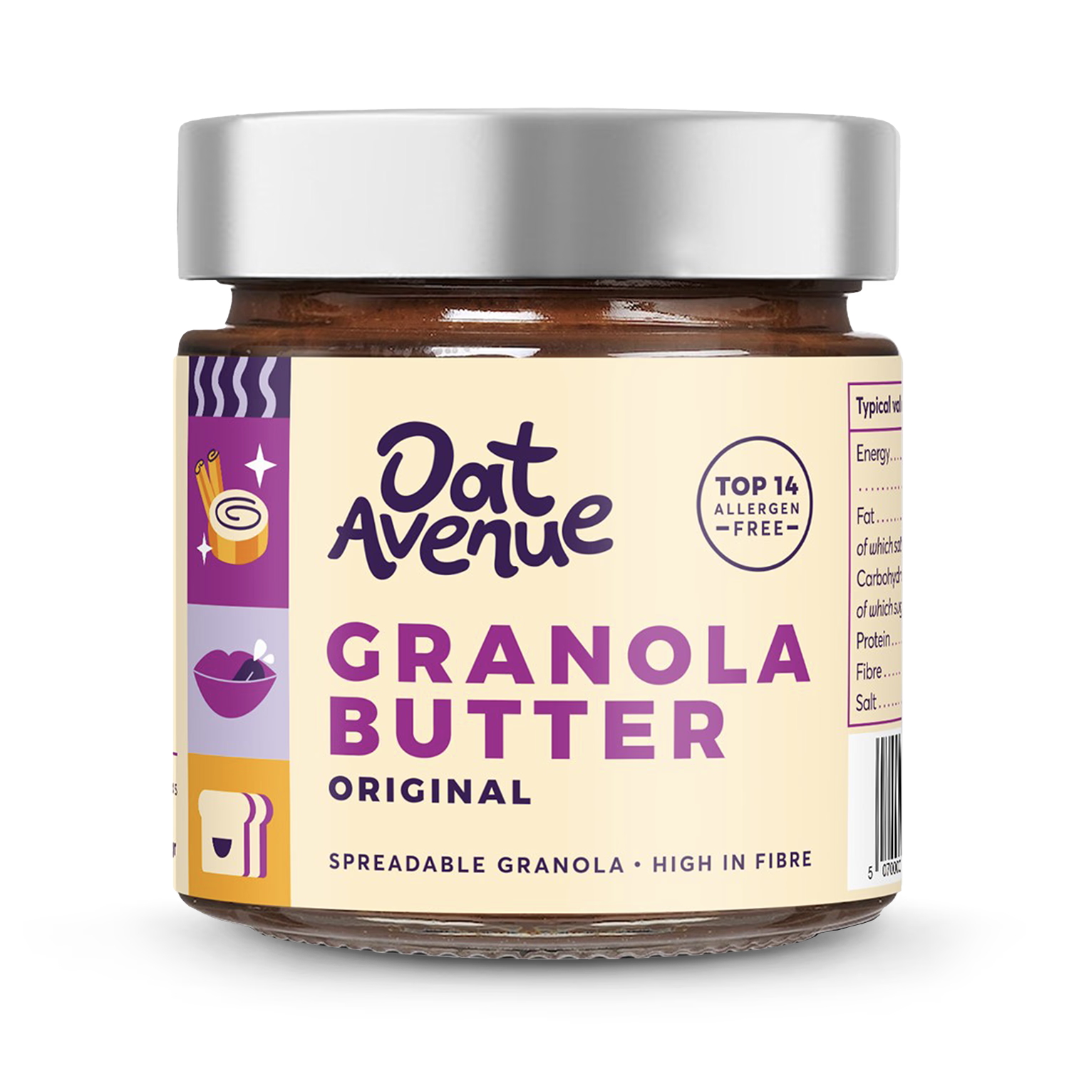 Oat Avenue Original Granola Butter 180g, UK version