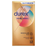 Durex Real Feel Non Latex Condoms   12 per pack GOODS M&S   