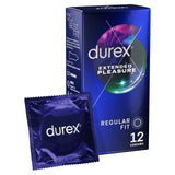 Durex Extended Pleasure Condoms Regular Fit   12 per pack GOODS M&S   