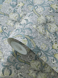 Morris & Co Linen Blush Golden Lily Wallpaper - 10.05m x 52cm