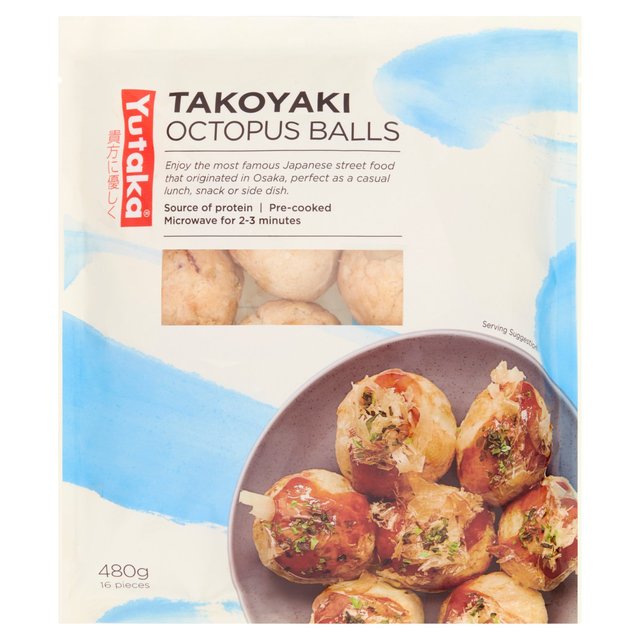 Yutaka Frozen Octopus Ball Takoyaki   480g