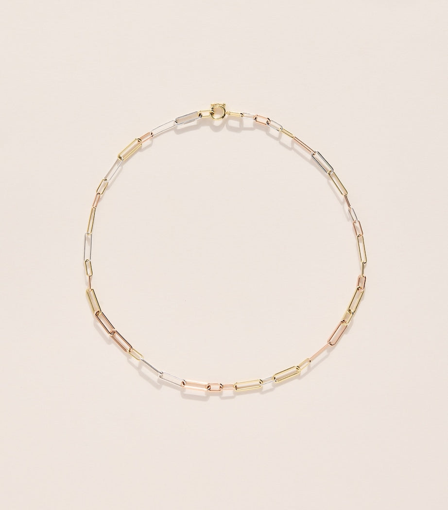 Spinelli Kilcollin Marius Halskette in gemischtem Gold und Silber (britische Marke)