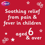 Calpol SixPlus Fastmelts Tablets Strawberry 6+ Years   12 per pack GOODS M&S   