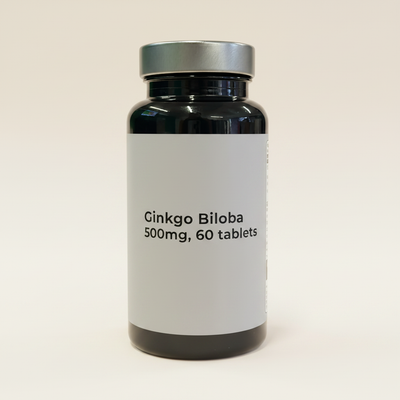 Holland & Barrett Ginkgo Biloba Comprimés 500 mg Supplément à base de plantes 60 unités