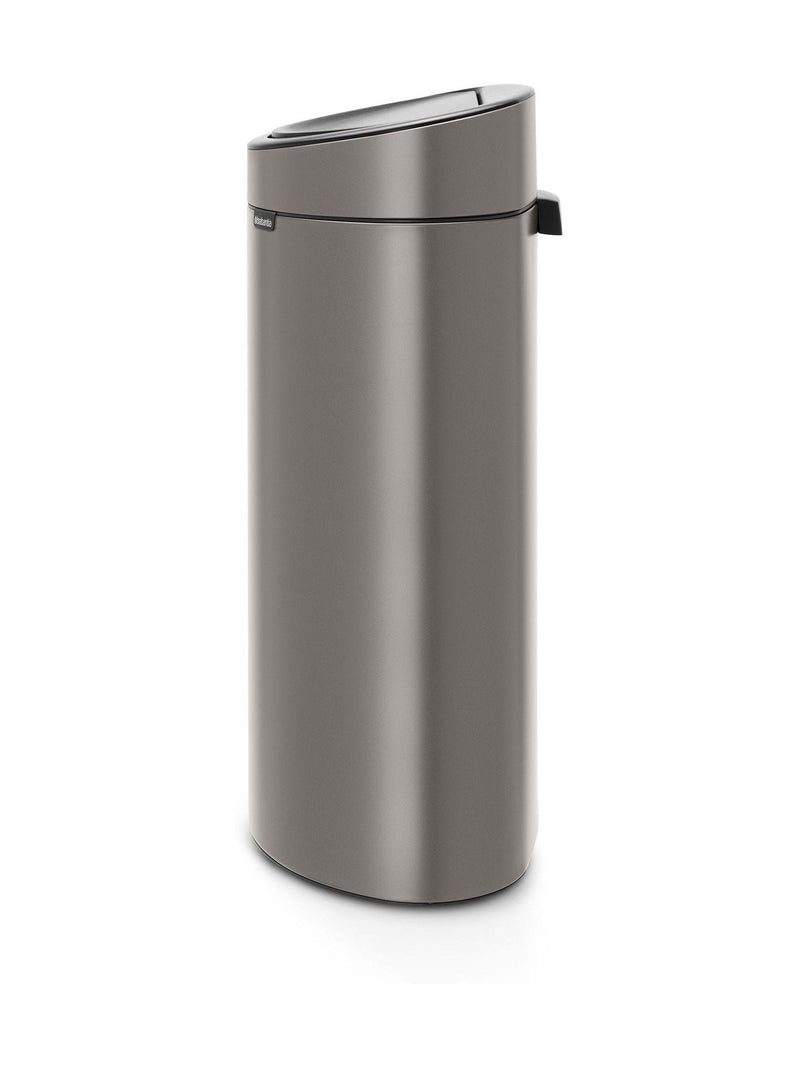 Brabantia Platinum Touch Kitchen Bin 40L - British product