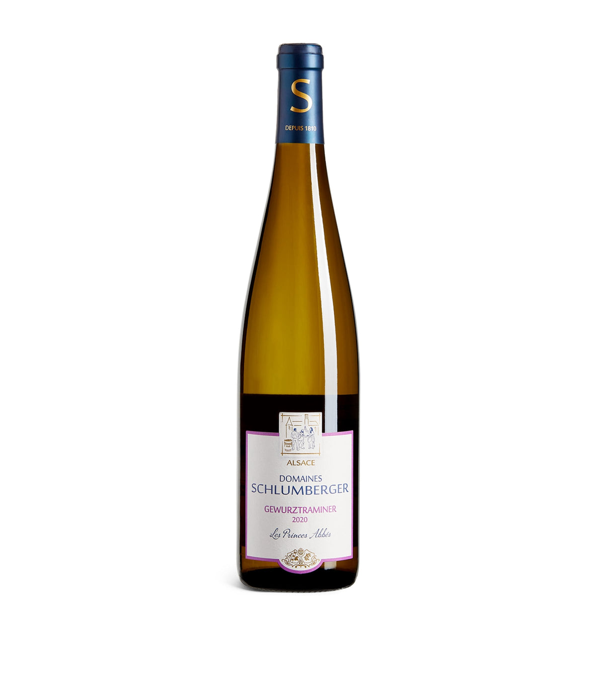 Schlumberger Gewurztraminer 2021 Alsace white wine 75cl (British brand)
