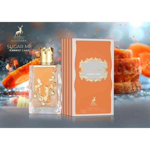 Maison Alhambra Carrot Cake eau de parfum 100ml, imported from the UK