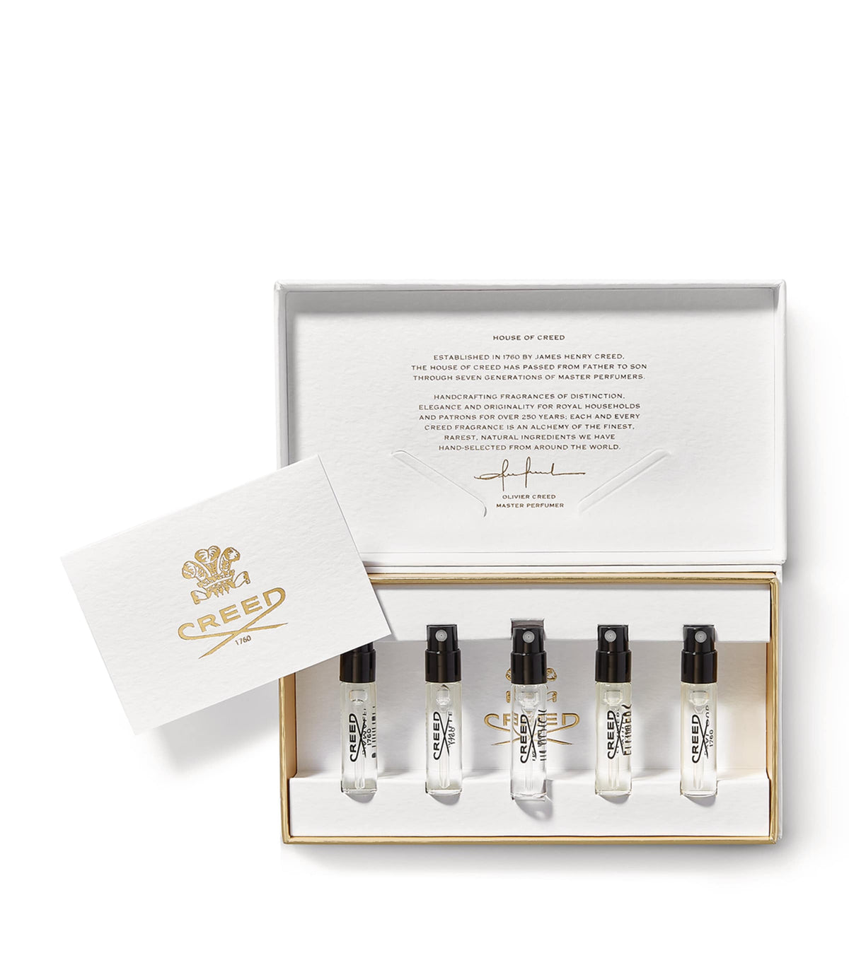 Creed men's fragrance sample set - British product
