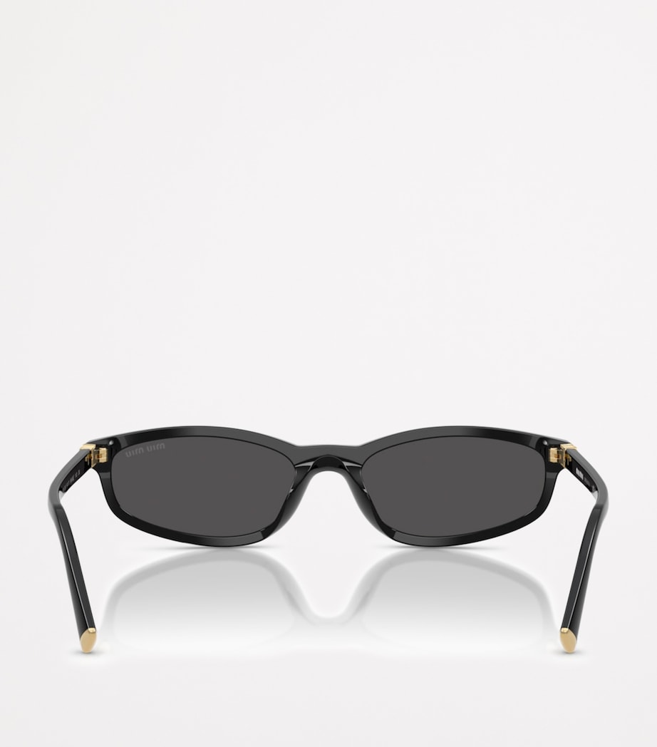 Miu Miu acetate oval sunglasses, UK version