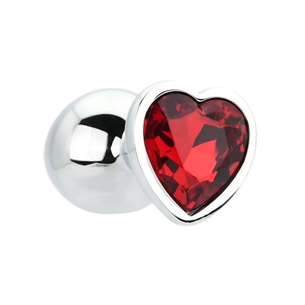 Loving Joy Toosh butt plug medium red stone, imported from the UK