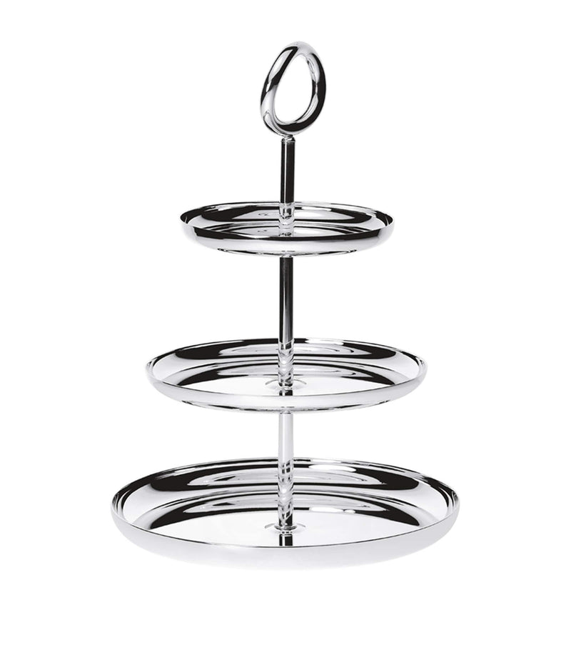 Christofle Vertigo Silver Plated Dessert Stand - British product