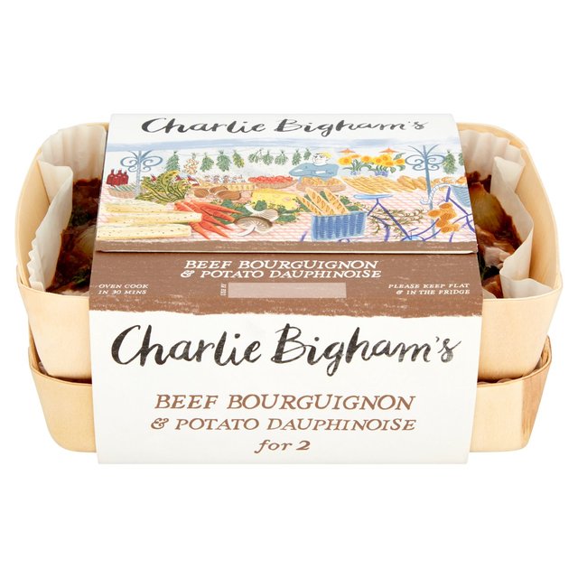 Charlie Bigham's Beef Bourguignon for 2   850g GOODS M&S   