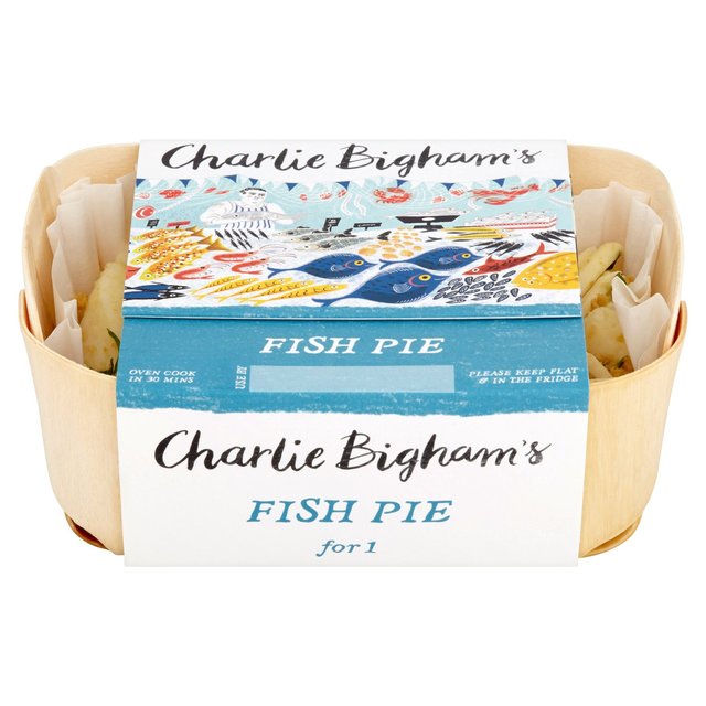 Charlie Bigham's Fish Pie For One   340g GOODS M&S   