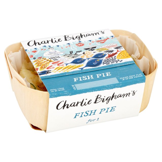 Charlie Bigham's Fish Pie For One   340g GOODS M&S   