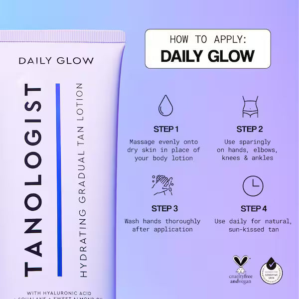 Tanologist body lotion light to medium 250ml (British brand)
