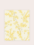 Laura Ashley wallpaper sample Sunshine Forsythia A4, imported from the UK