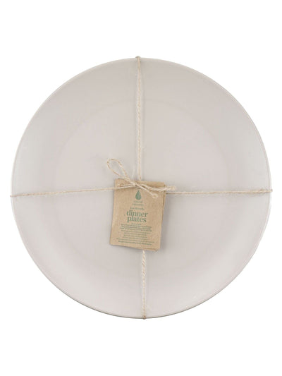 Next Natural Elements Brown Plastic Dinner Plates Set of 4- Buy online at McGrocer
