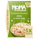 MOMA Plain Porridge Sachets Gluten Free 5 x 65g   5 per pack GOODS M&S   