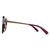 Salvatore Ferragamo purple gradient cat eye sunglasses, imported from the UK