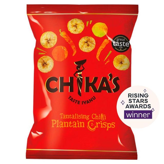 Chika's Chilli Plantain Crisps   35g GOODS M&S   