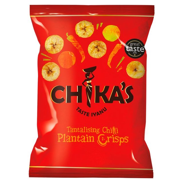 Chika's Chilli Plantain Crisps   35g