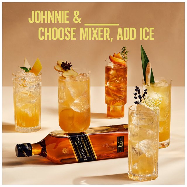 Johnnie Walker Black Label Blended Scotch Whisky   70cl