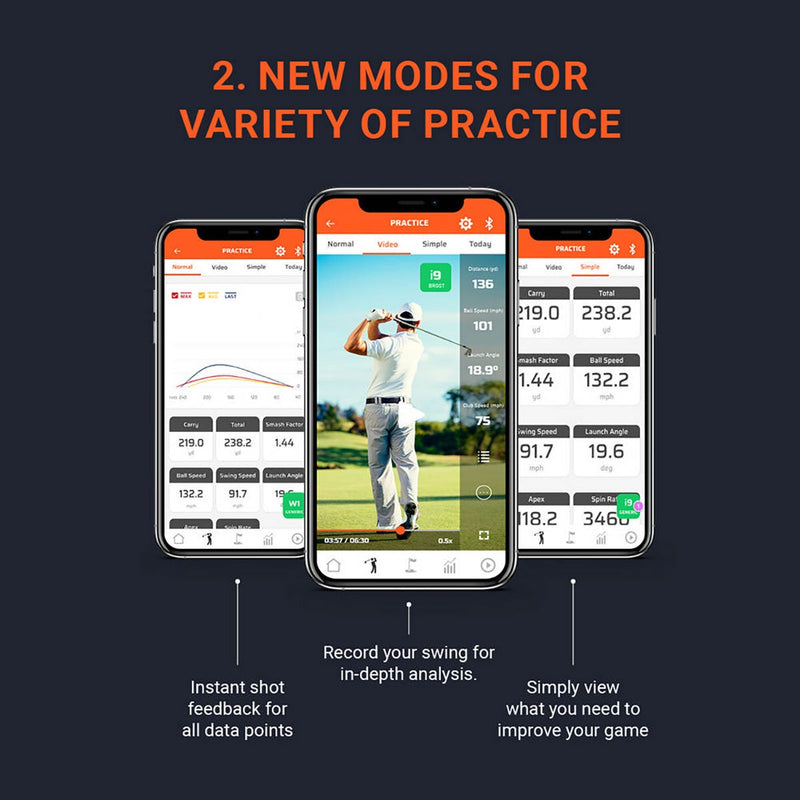 Swing Caddie launch monitor SC300i - British product