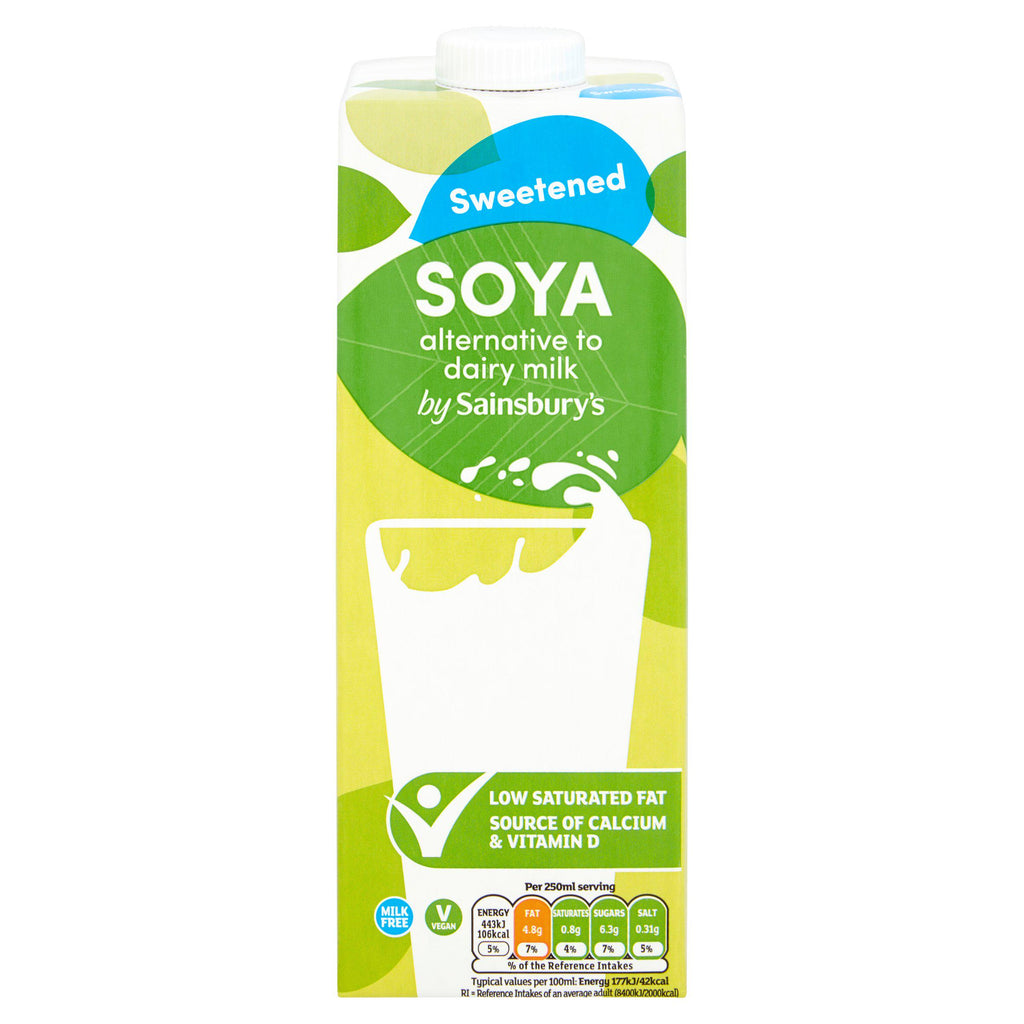 Sainsbury's Sweetened Soya Drink 1L