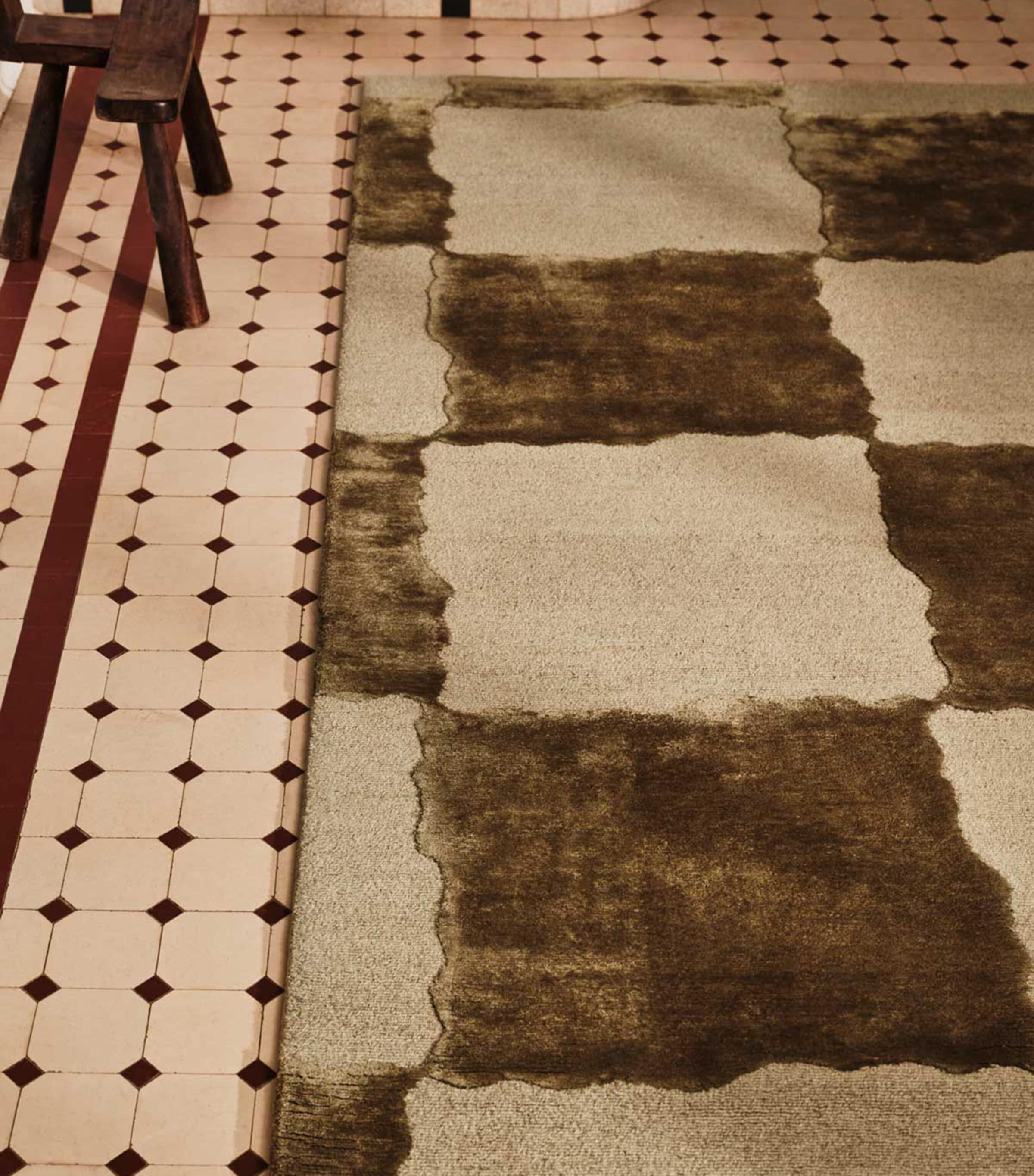 Rug Company Arwen Moss rug 2.44m x 3.05m, imported from the UK