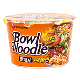 Nongshim spicy chicken instant noodle bowl, imported from the UK
