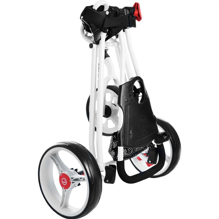 Eze Glide Cruiser golf trolley in white (British brand)