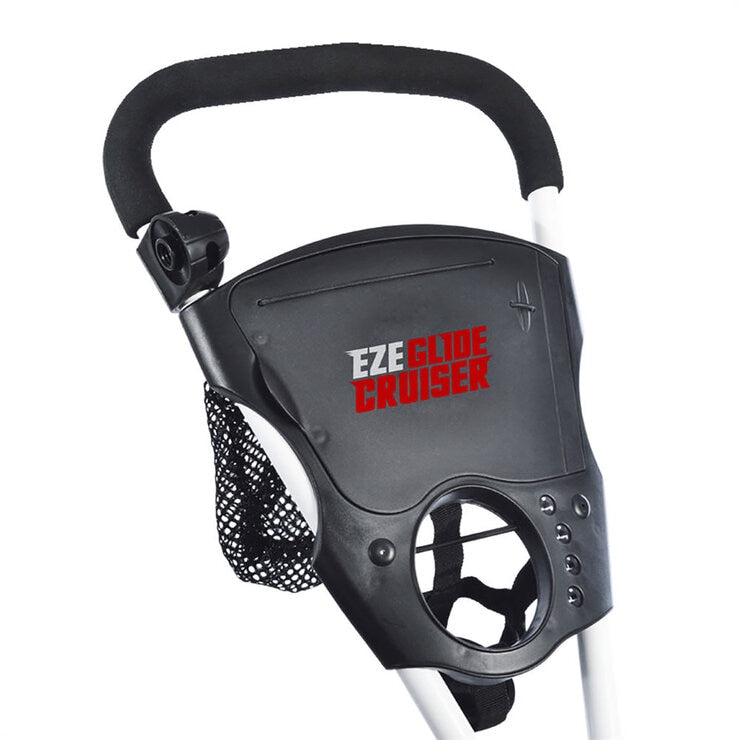 Eze Glide Cruiser golf trolley in white (British brand)