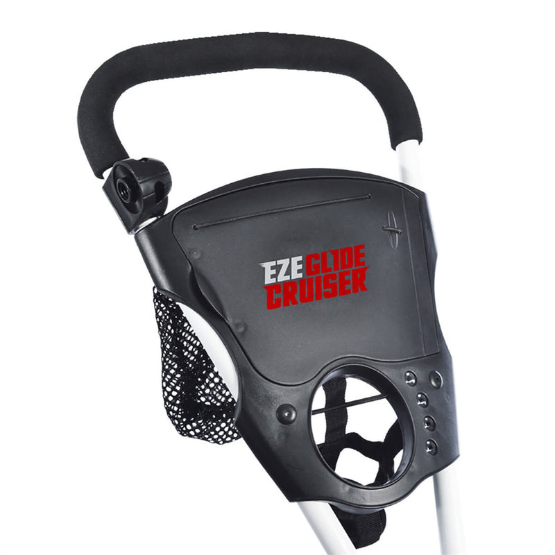 Eze Glide Cruiser golf trolley in white (British brand)