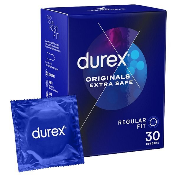 Durex Originals Extra Safe Condoms Regular Fit 30s GOODS Superdrug   