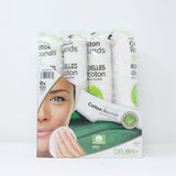 Delon+ cotton rounds 8 x 100 pack - British product