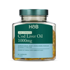 Holland & Barrett cod liver oil capsules 60 count, UK version