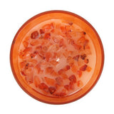Something Different orange sacral chakra scented candle, imported from the UK