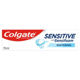 Colgate Sensitive with Sensifoam Whitening Toothpaste   75ml GOODS M&S   