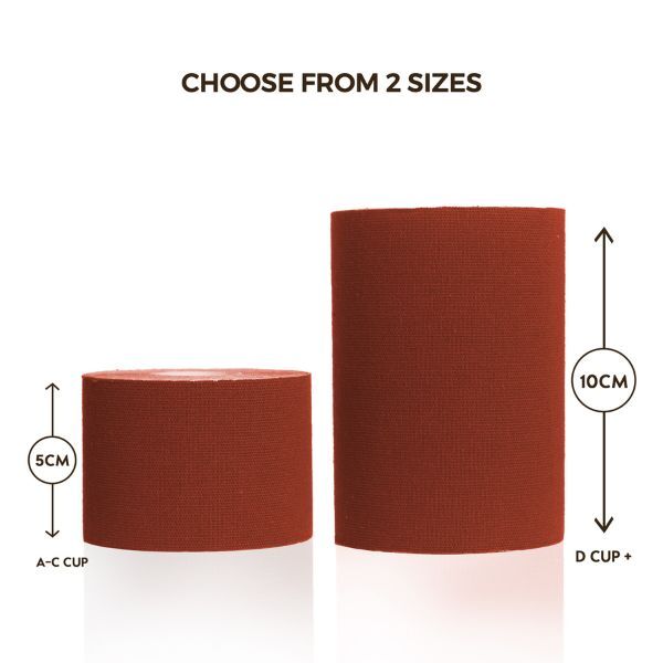 Sincerely Nude Boob Tape A-C Cup Ginger 5cm (British brand)