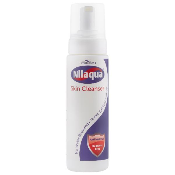 Nilaqua antimicrobial skin cleanser 200ml, UK version